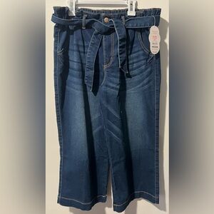 Blue Wide Leg Jeans - 14/16 Plus